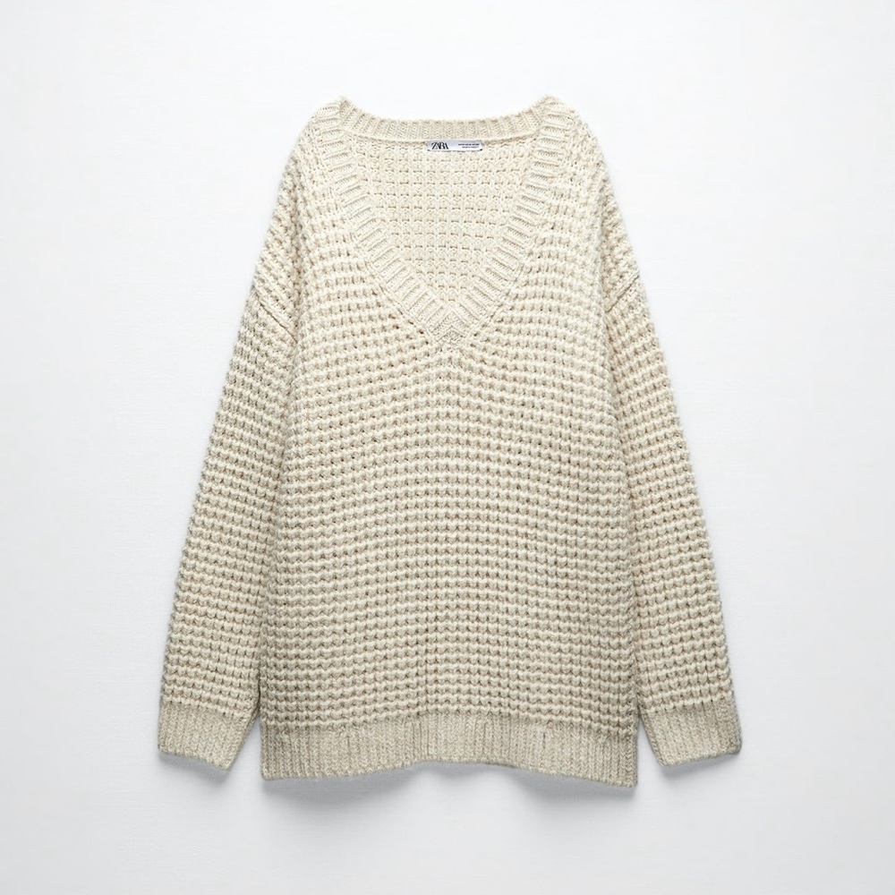 Zara Chunky Knit Sweater size S